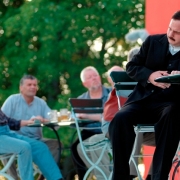 Markus Maria Enggist als Dällebach Kari 2006 und 2007 beim Theater Gurten, Bern