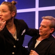 LASSEN SIE MEINE WÖRTER IN RUHE! von Franz Hohler im Theater Matte Bern (2018-2019). Markus Maria Enggist als Halbstein.